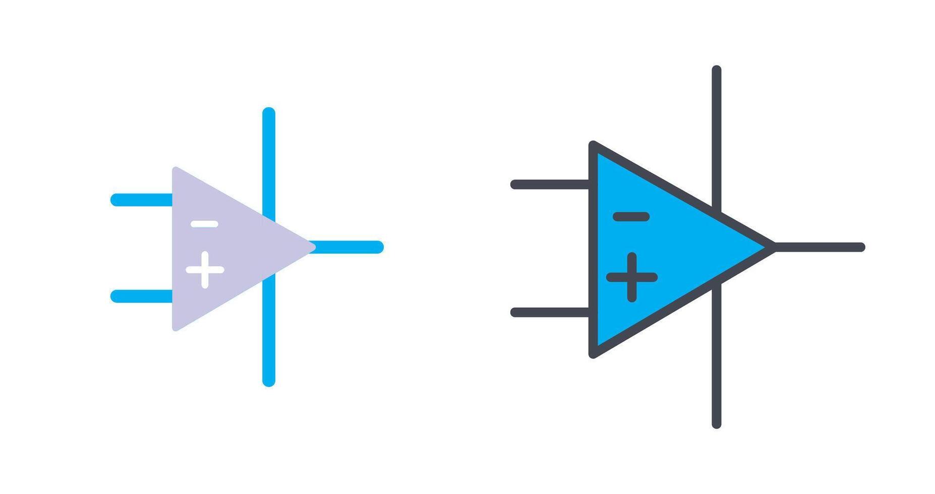 Amplifier Icon Design vector