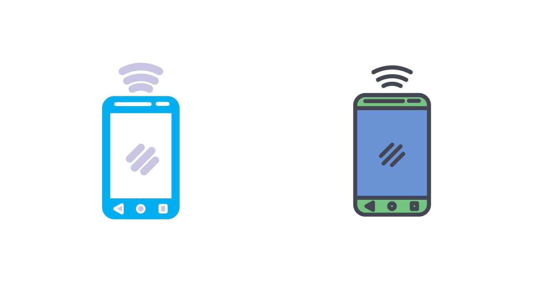 Cellphone Icon Design vector