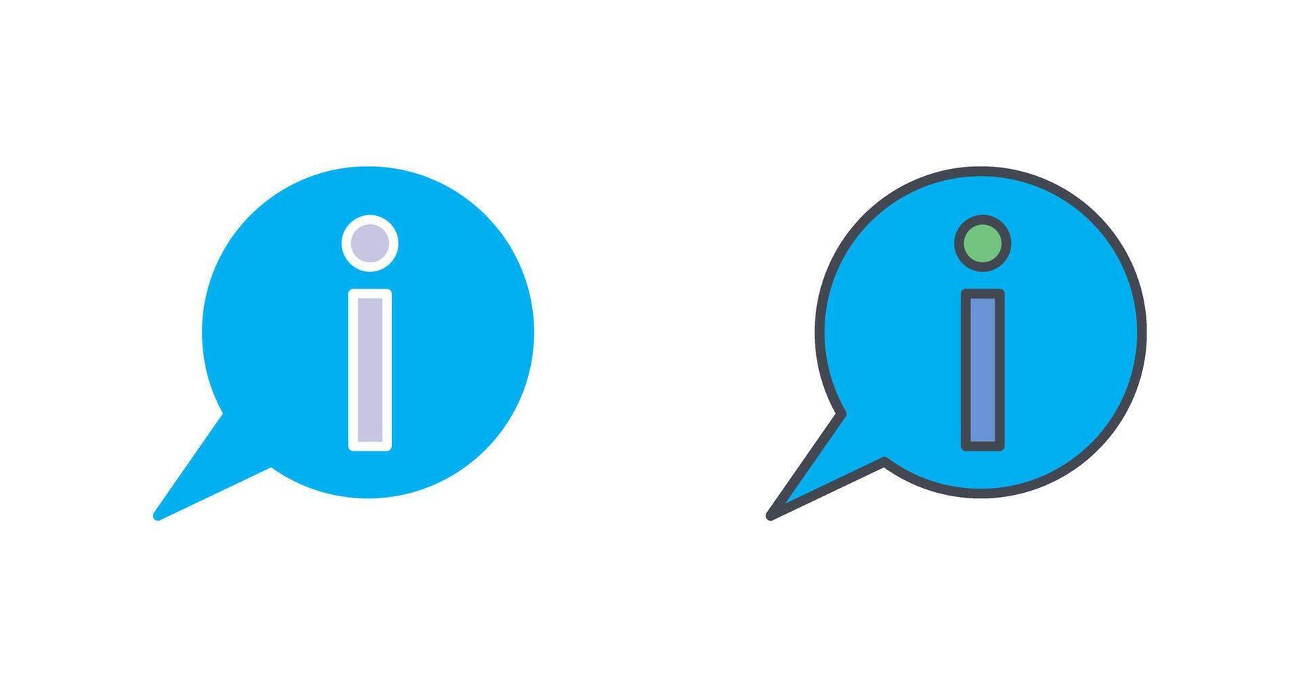 Information Icon Design vector