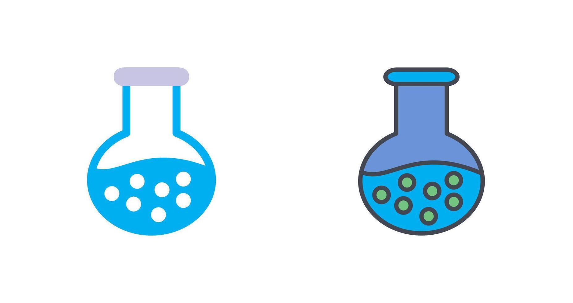 Acidic Liquid Icon Design vector