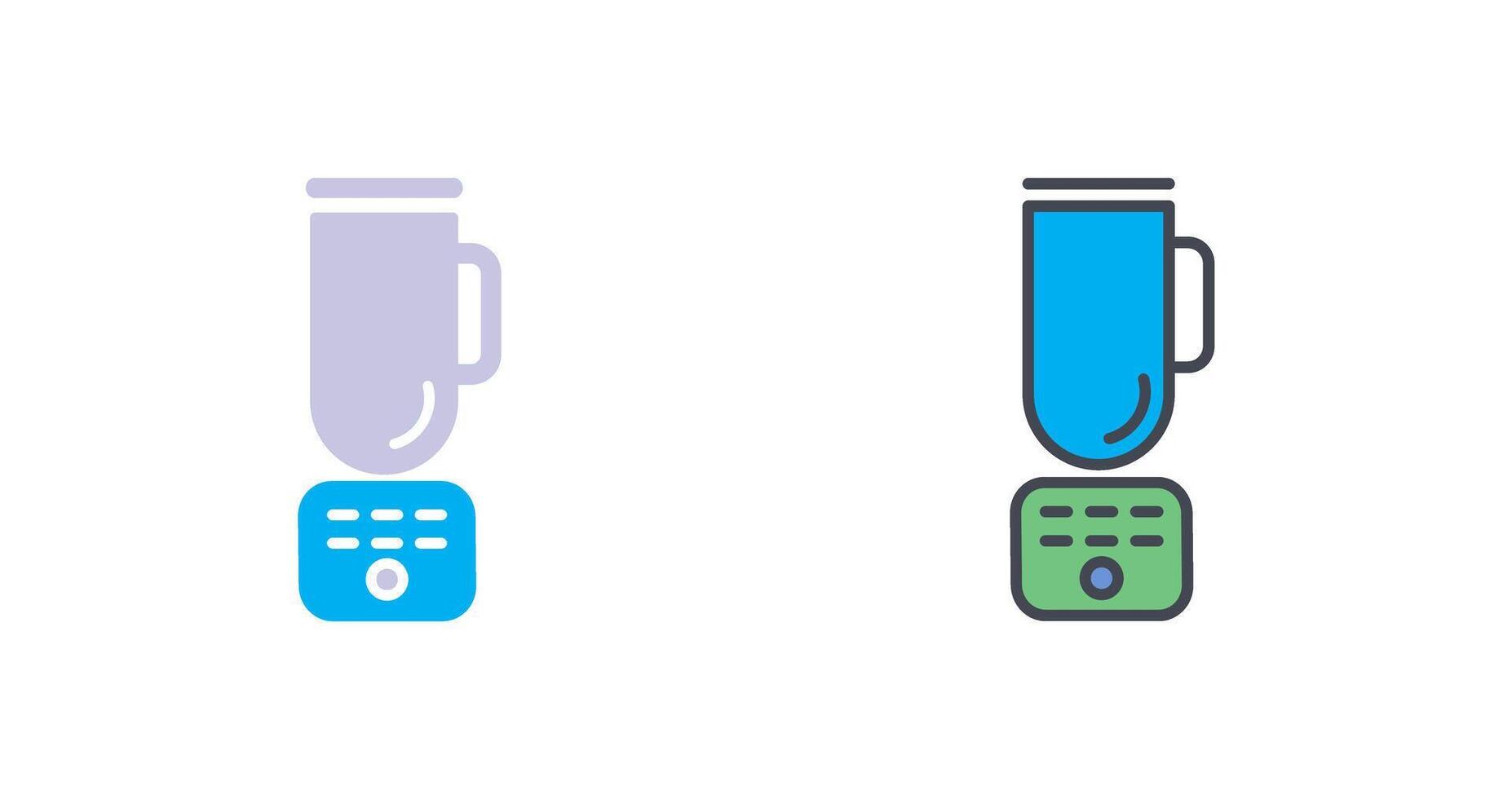 Coffee Blender Icon Design vector
