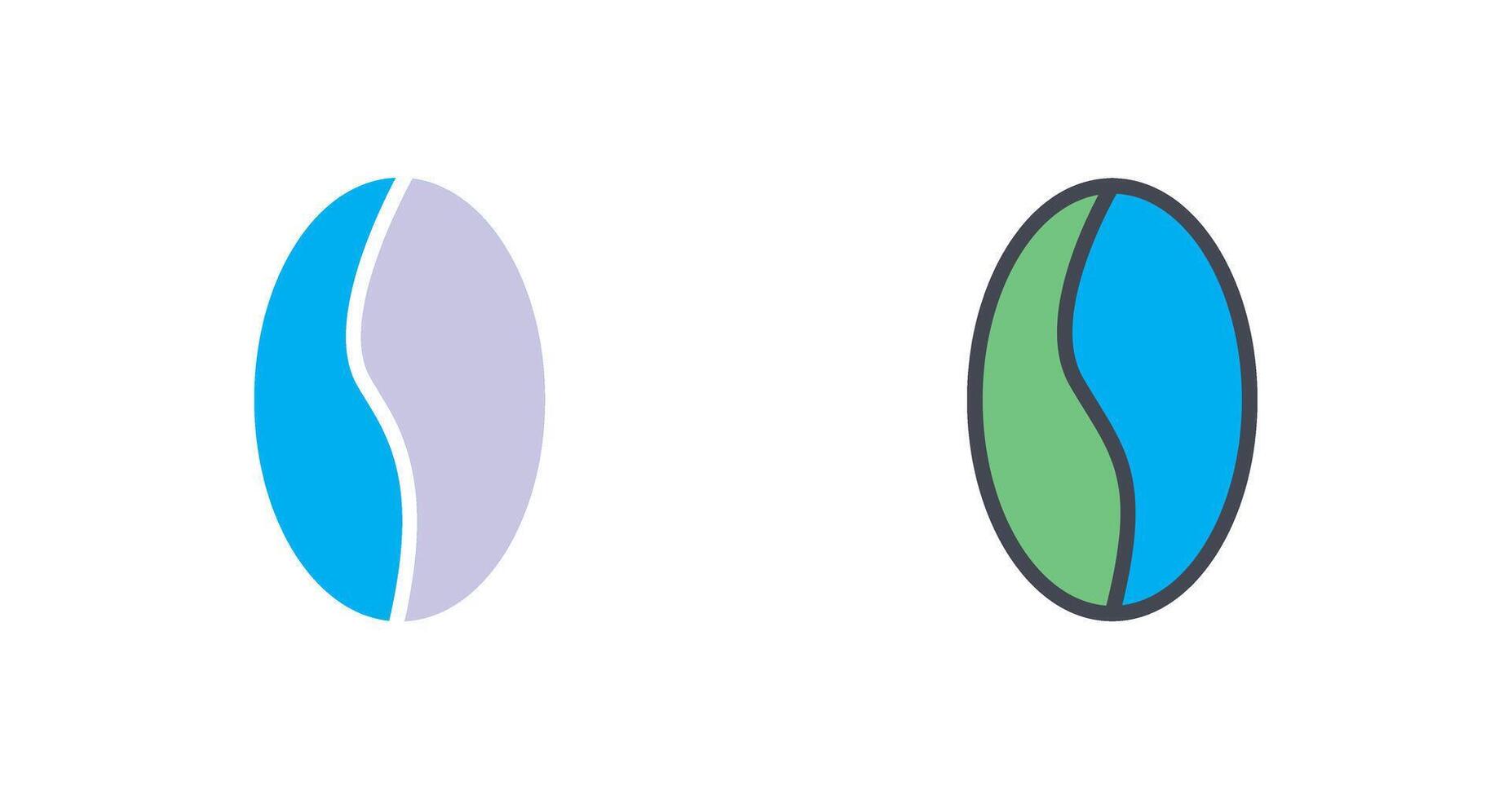 Coffee Grain Icon Design vector