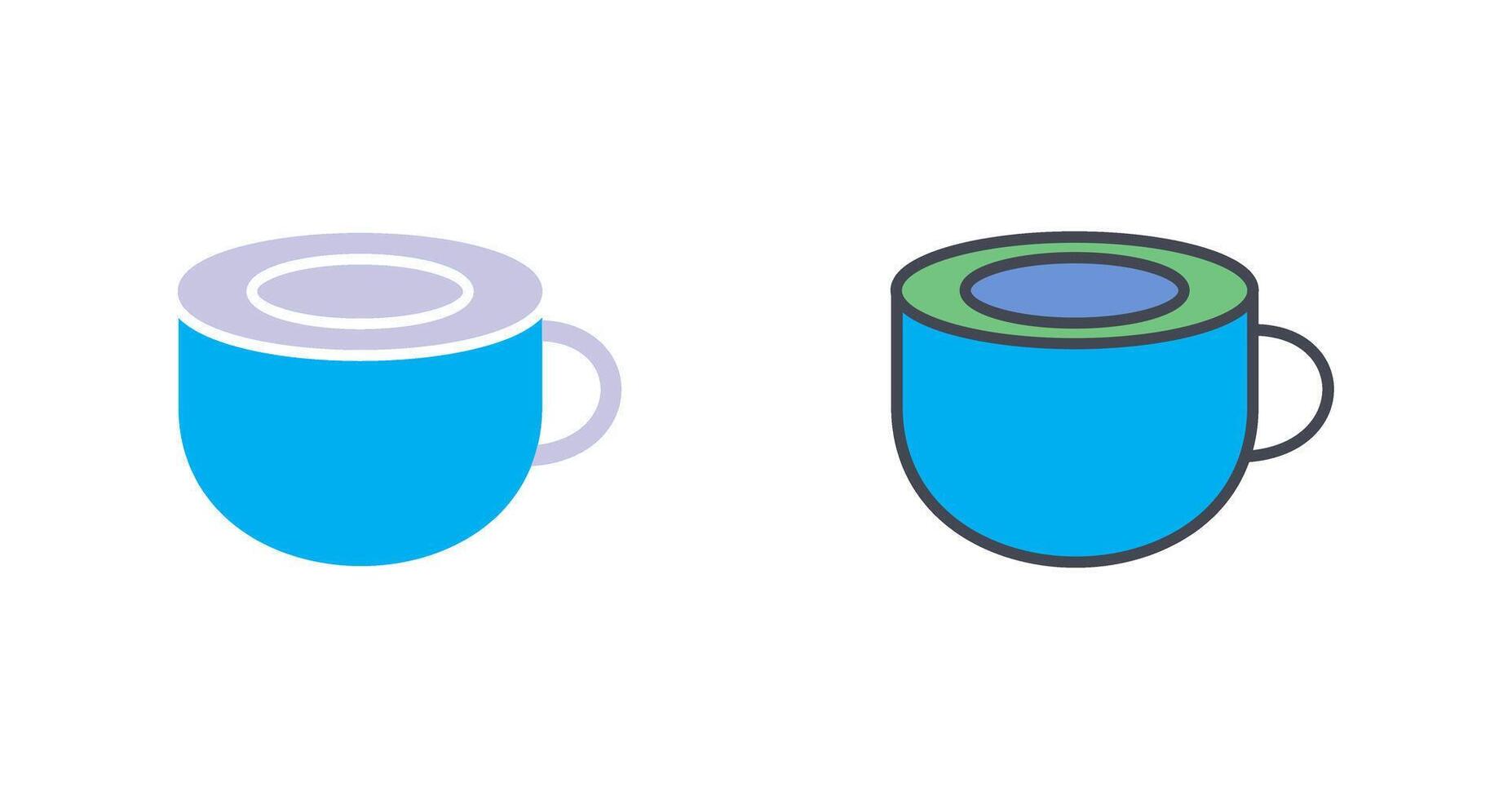 Coffee Cup Icon Design vector