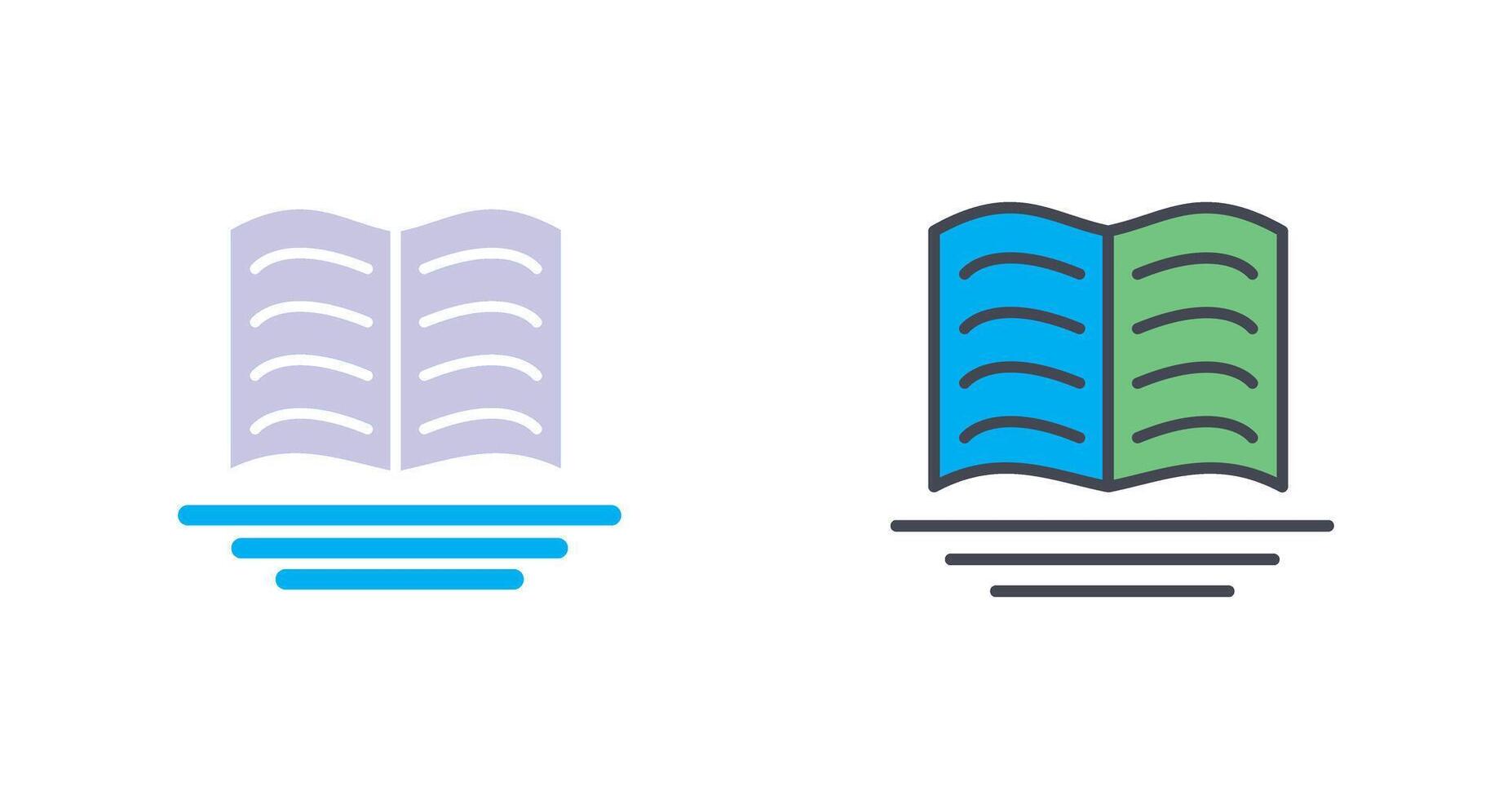 Book Icon Design vector