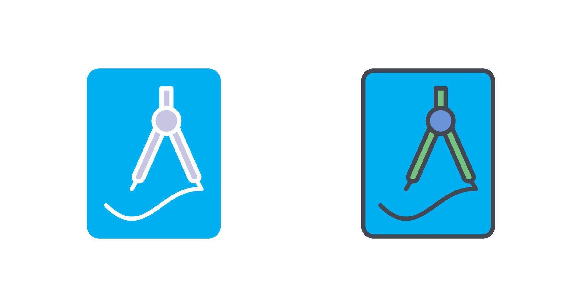 Study Tools Icon Design vector