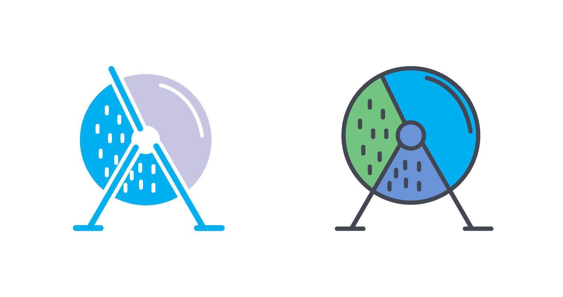 Lottery Machine Icon Design vector