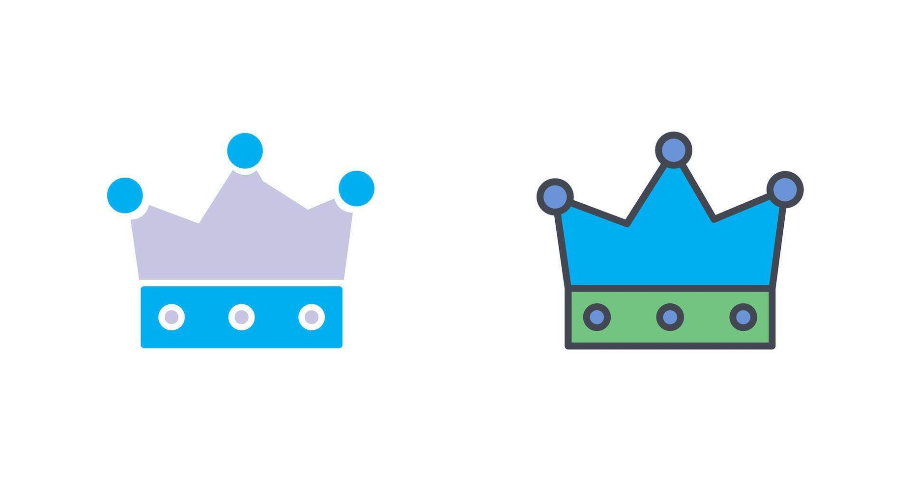 King Crown Icon Design vector