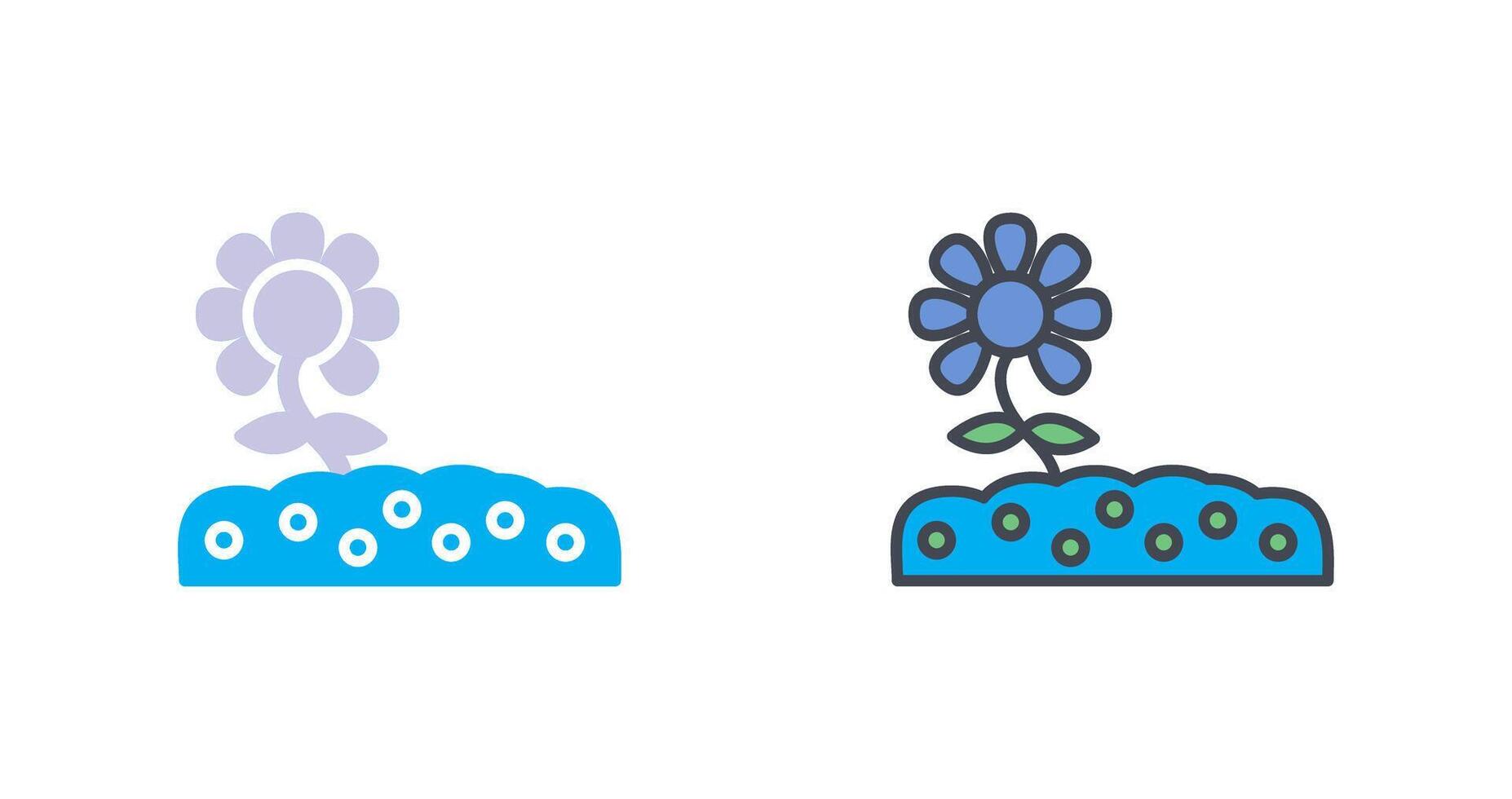 Growing Plant Icon Design vector