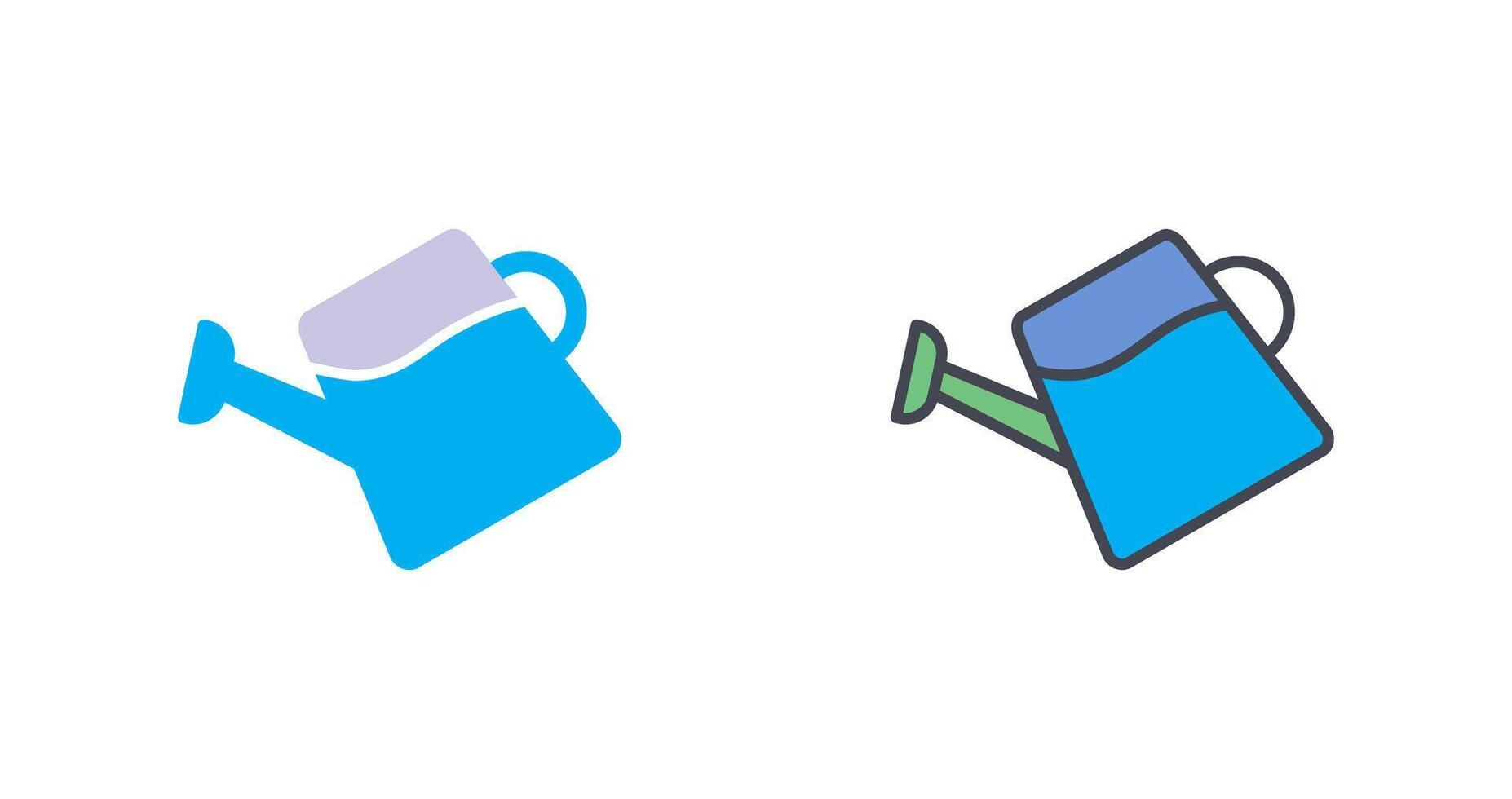 Watering tool Icon Design vector