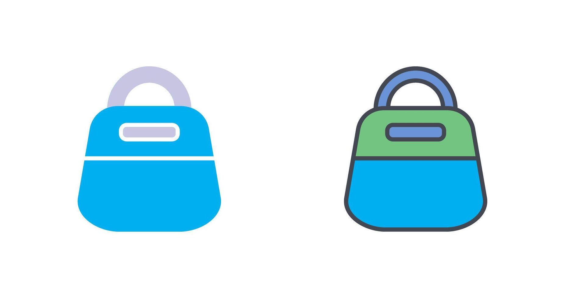 diseño de icono de bolsa vector