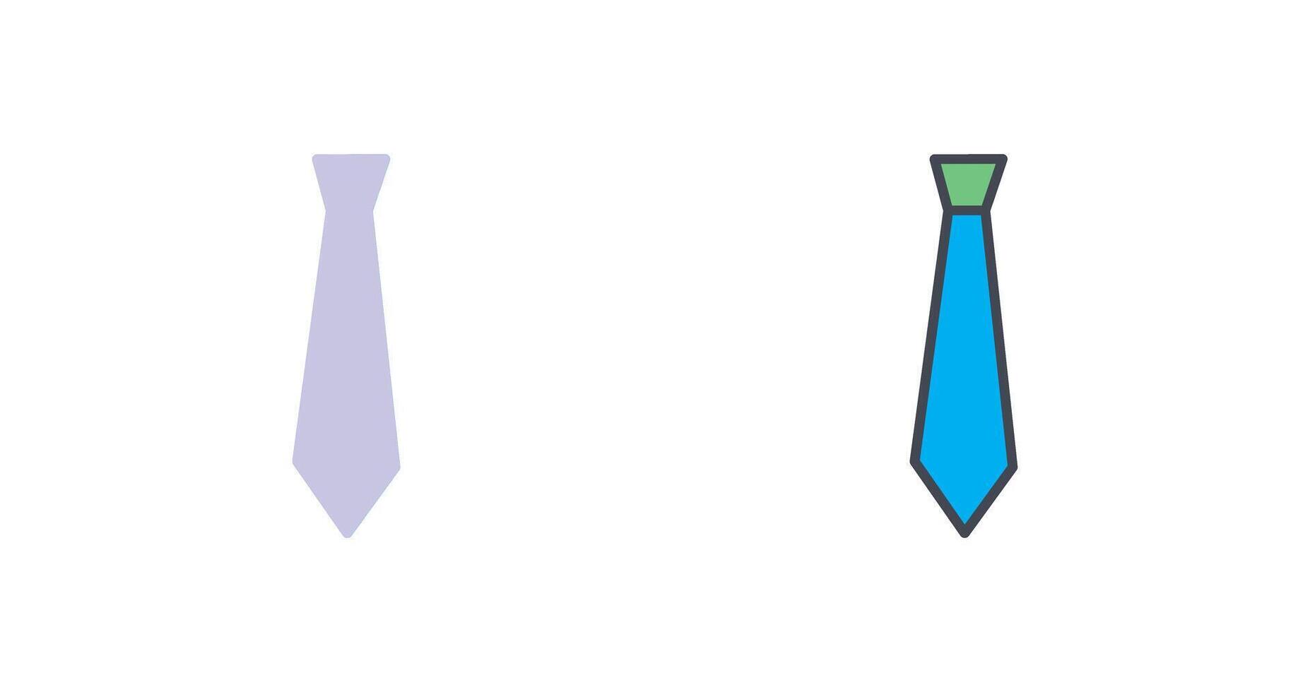 Tie Icon Design vector