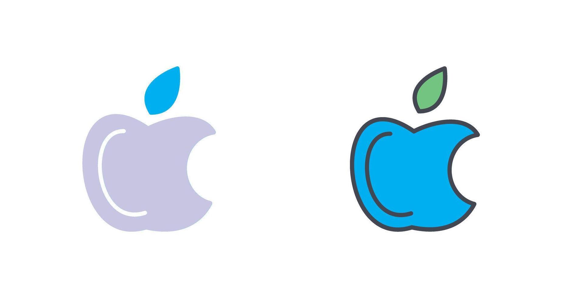 Apple Logo Icon Design vector