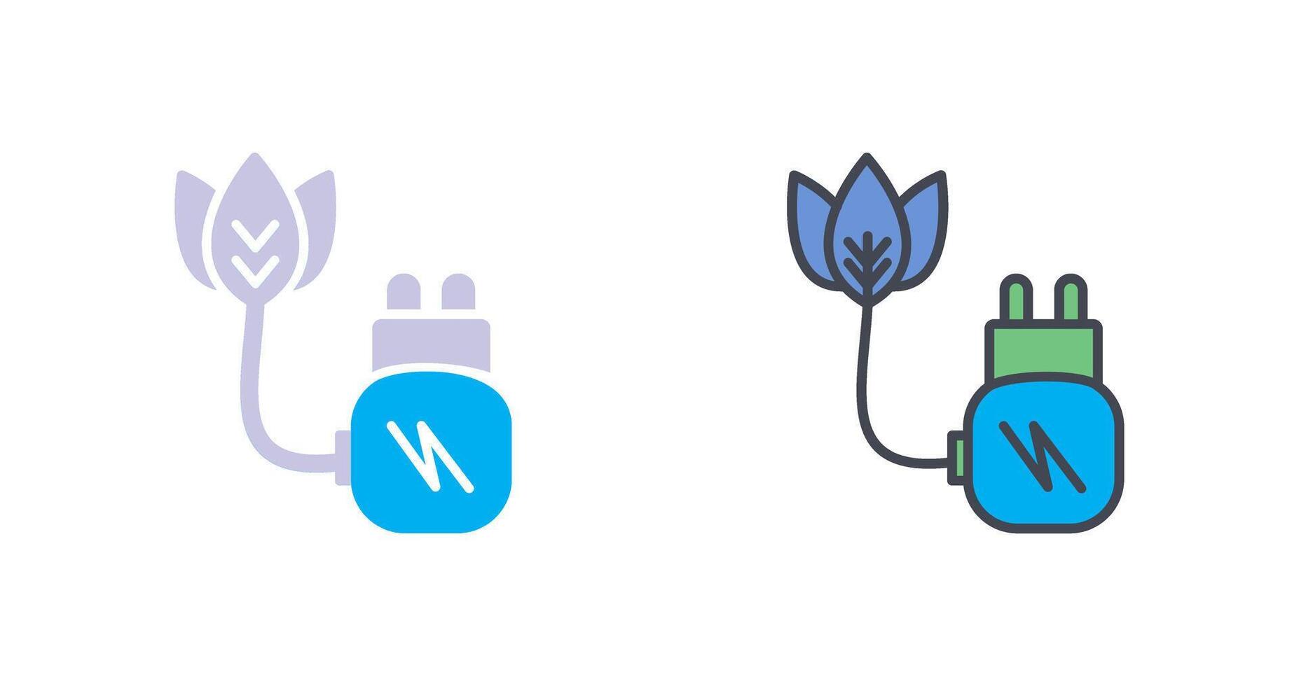 Green Energy Icon Design vector