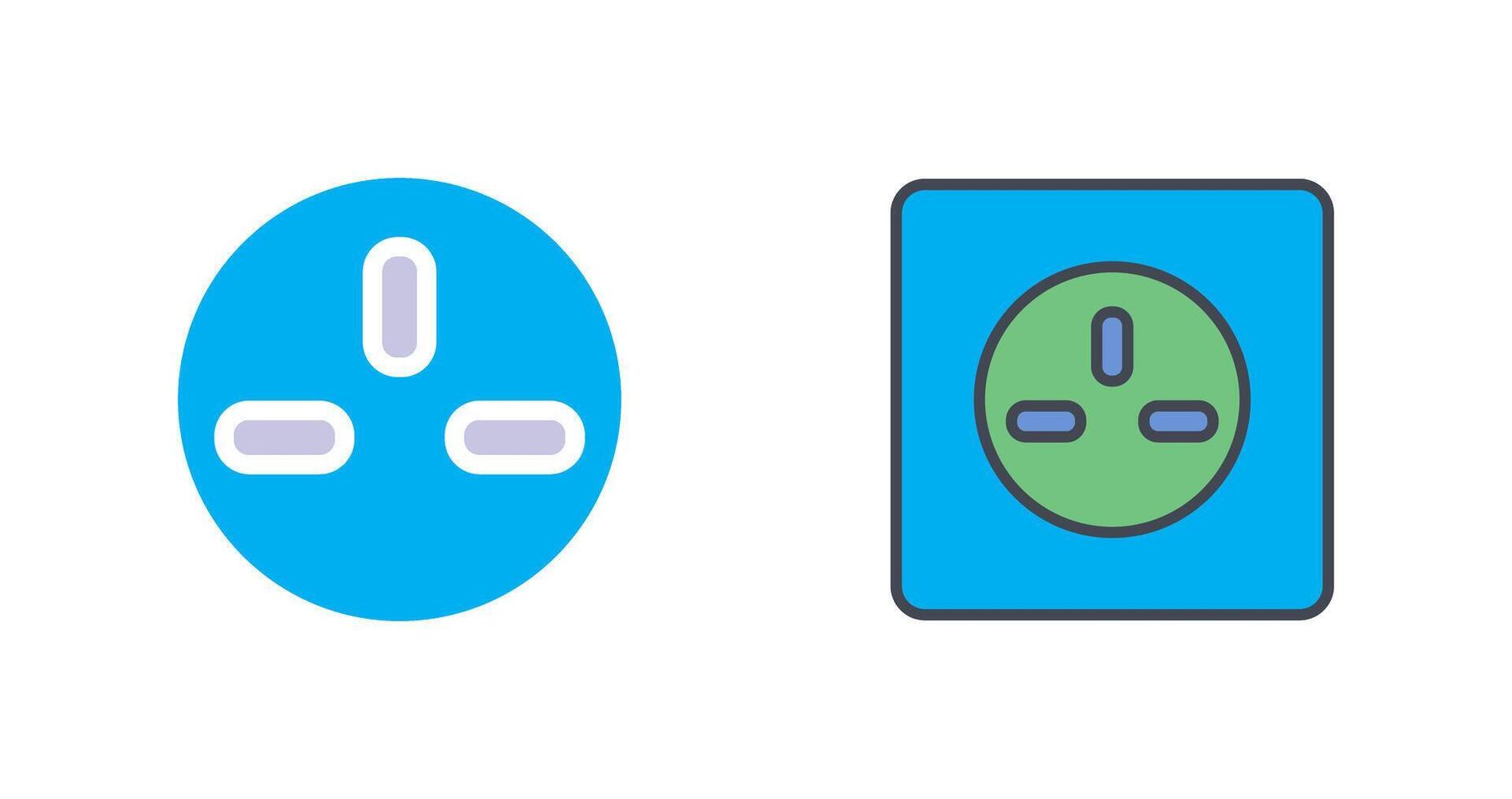 Socket Icon Design vector