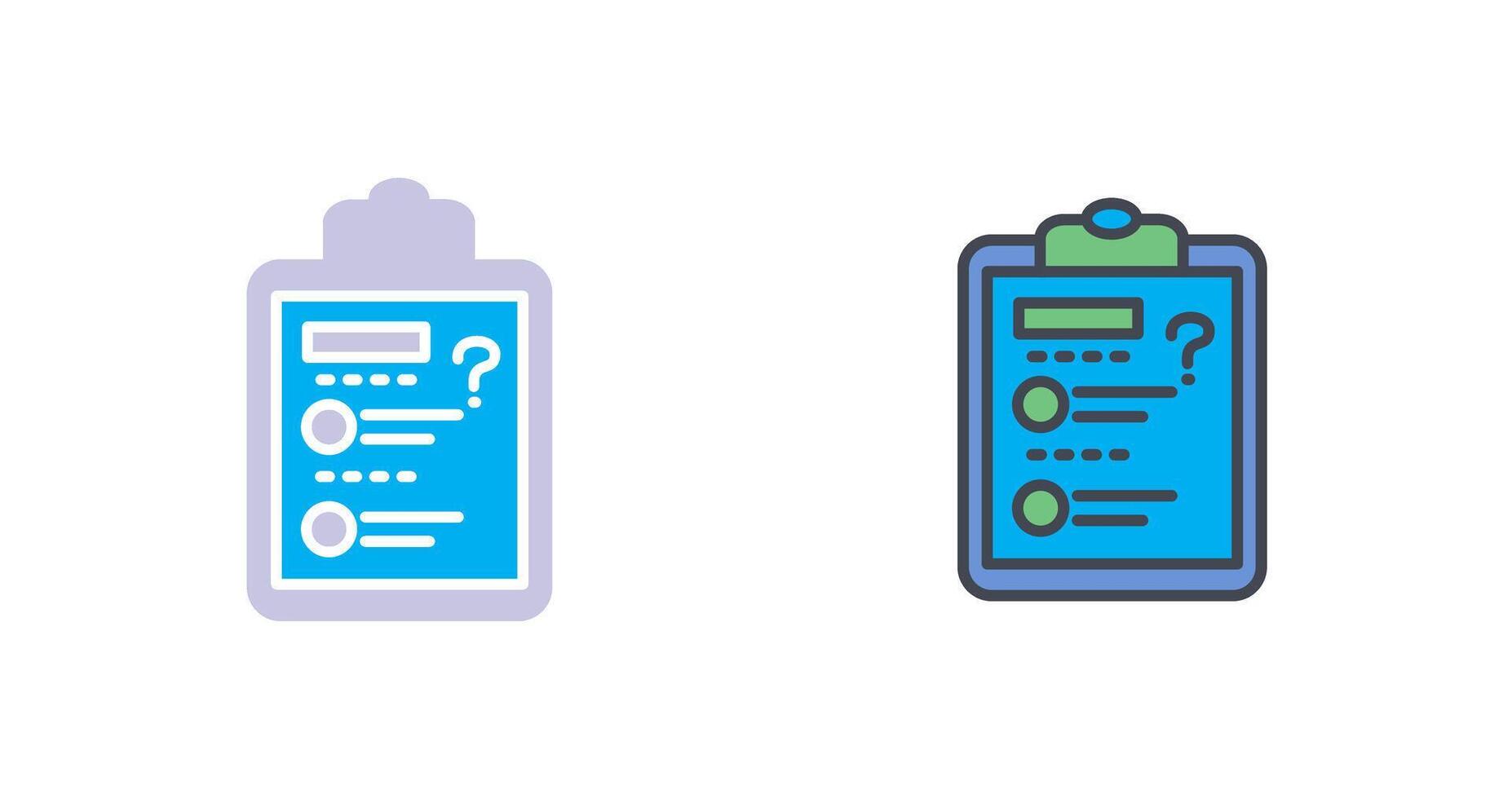 Solving Question Icon Design vector