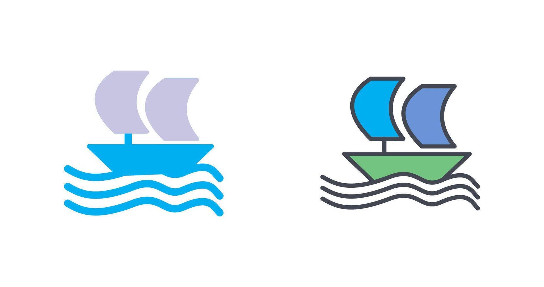 Boat Icon Design vector