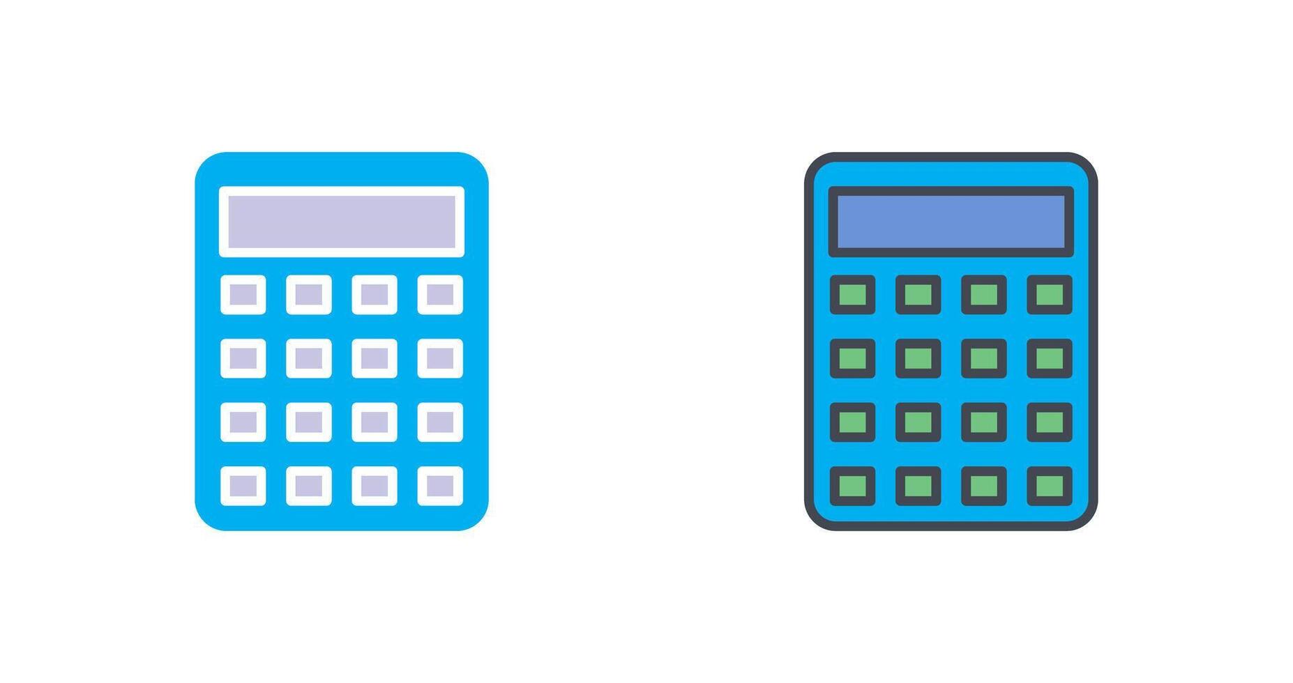 Calculator Icon Design vector