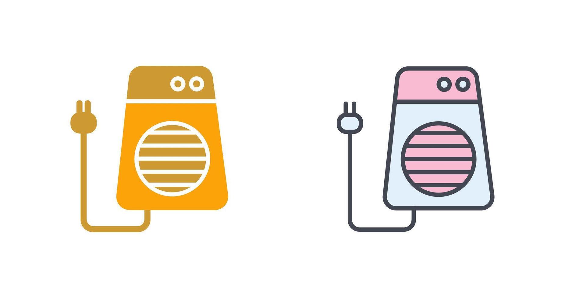 Air Humidifier Icon Design vector