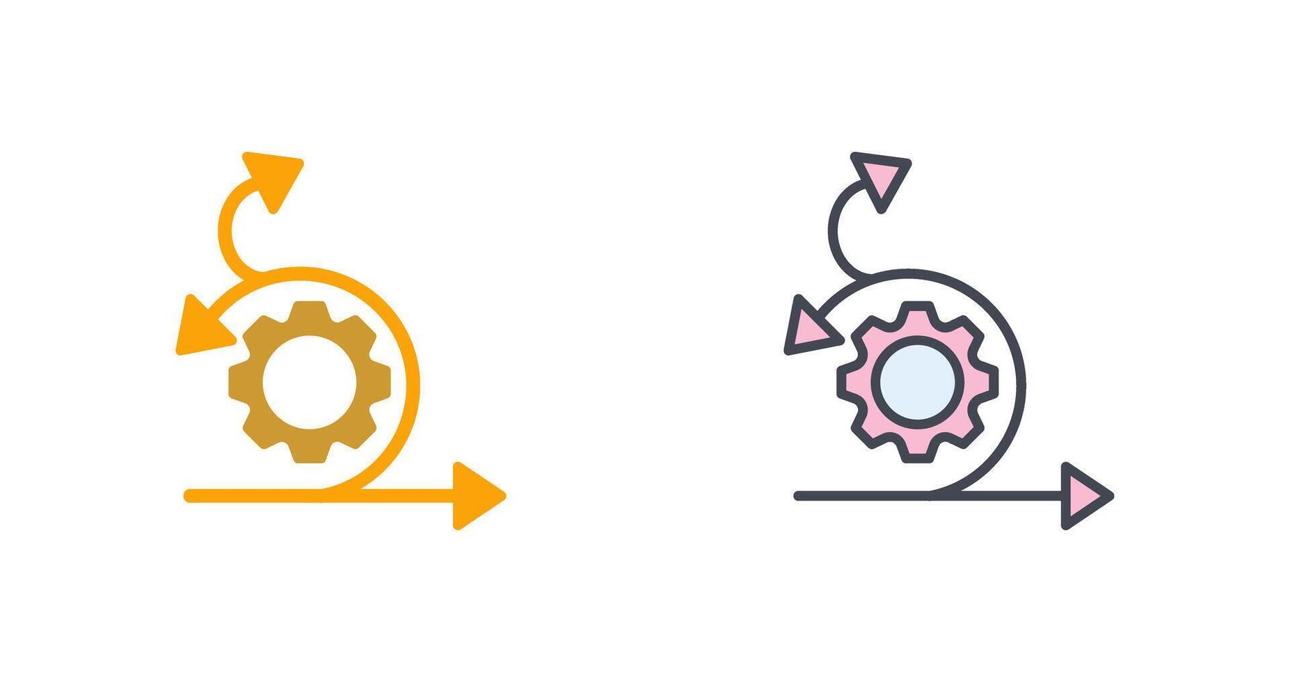 Agile Icon Design vector