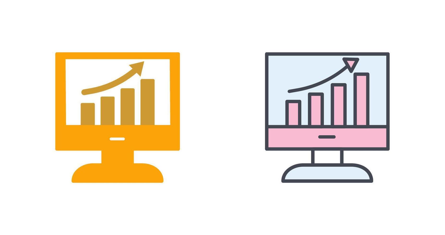 Business Growth Icon Design vector