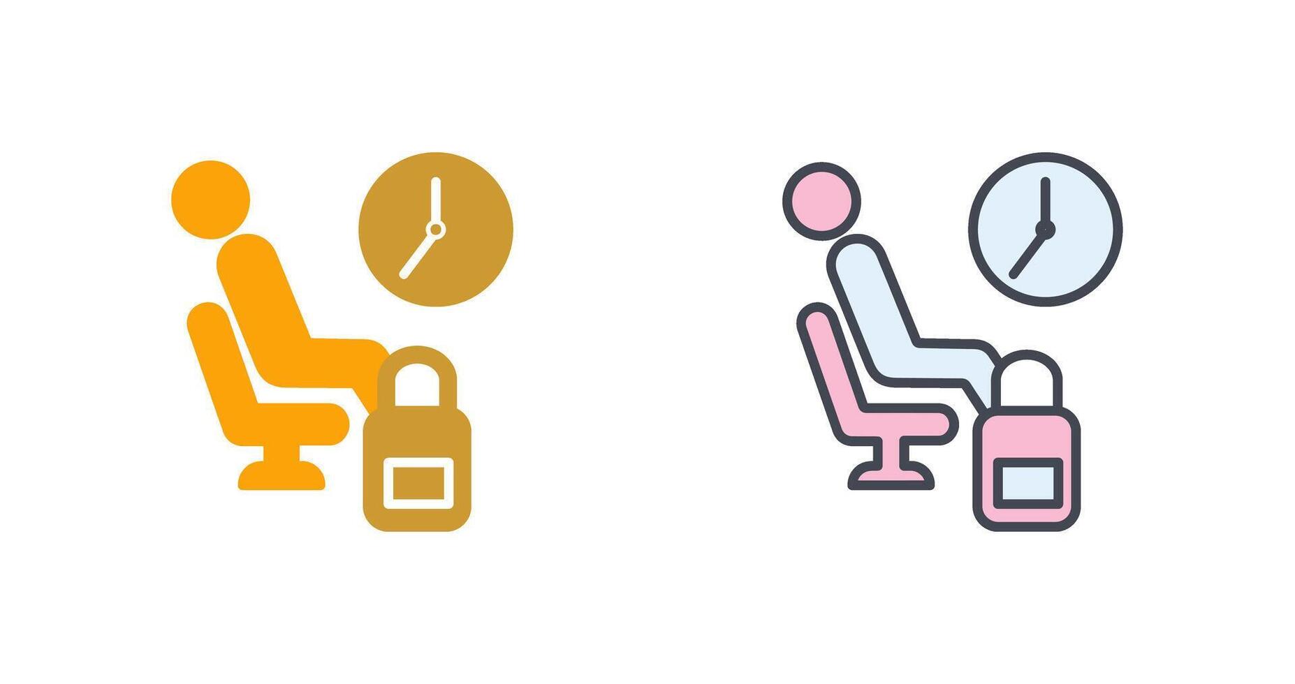 Waiting Icon Design vector