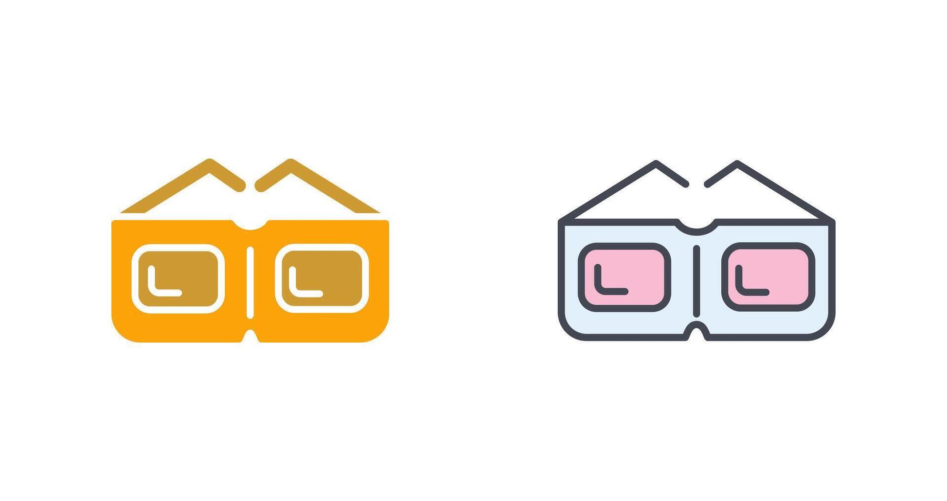 Goggles Icon Design vector