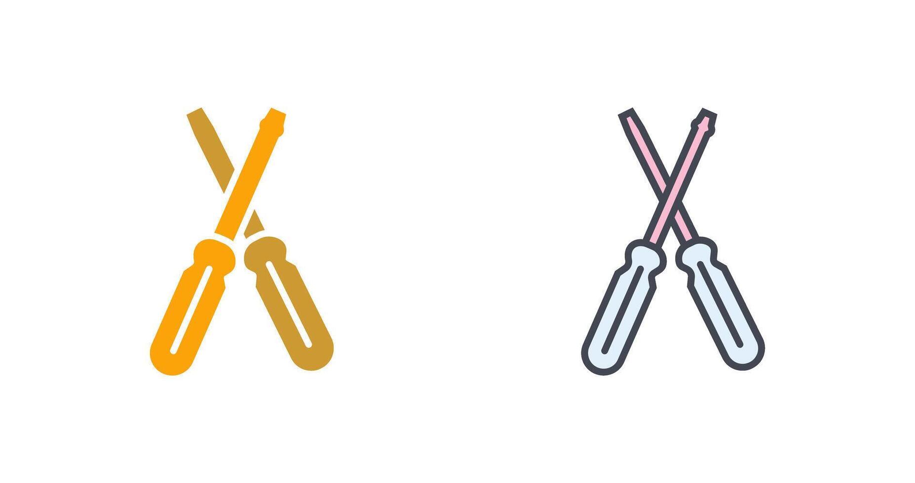 Screwdriver Icon Design vector