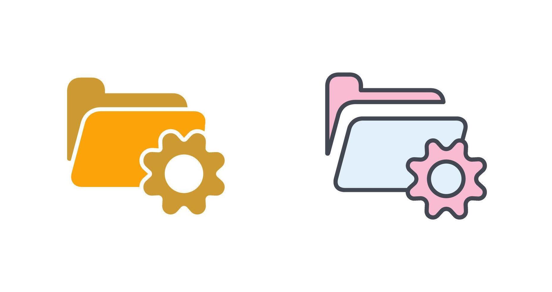 Customization Icon Design vector