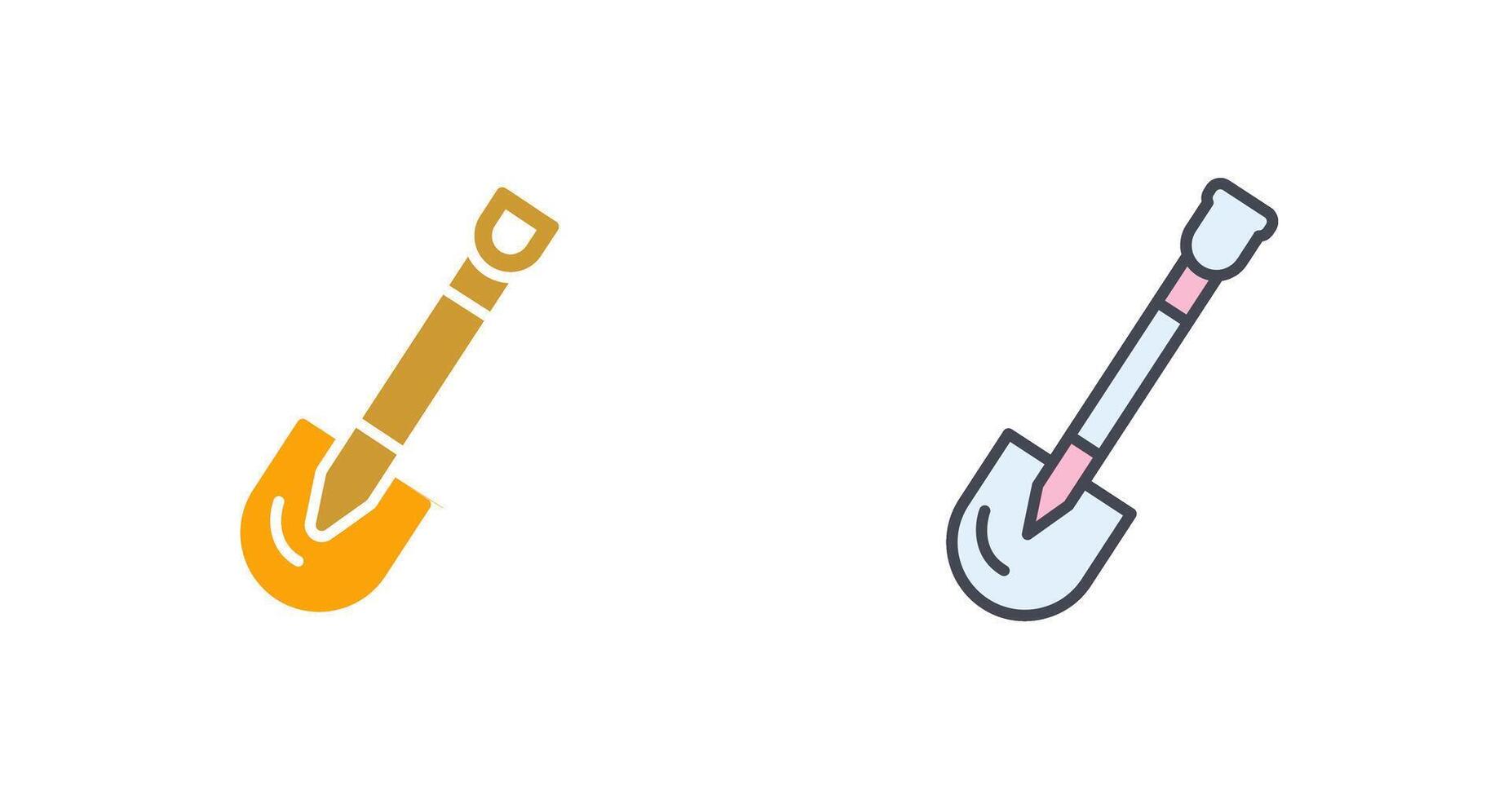 Shovel Icon Design vector
