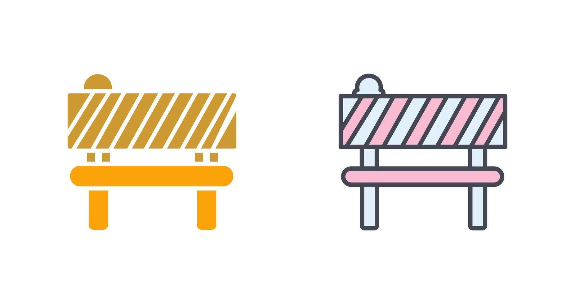 Barrier Icon Design vector