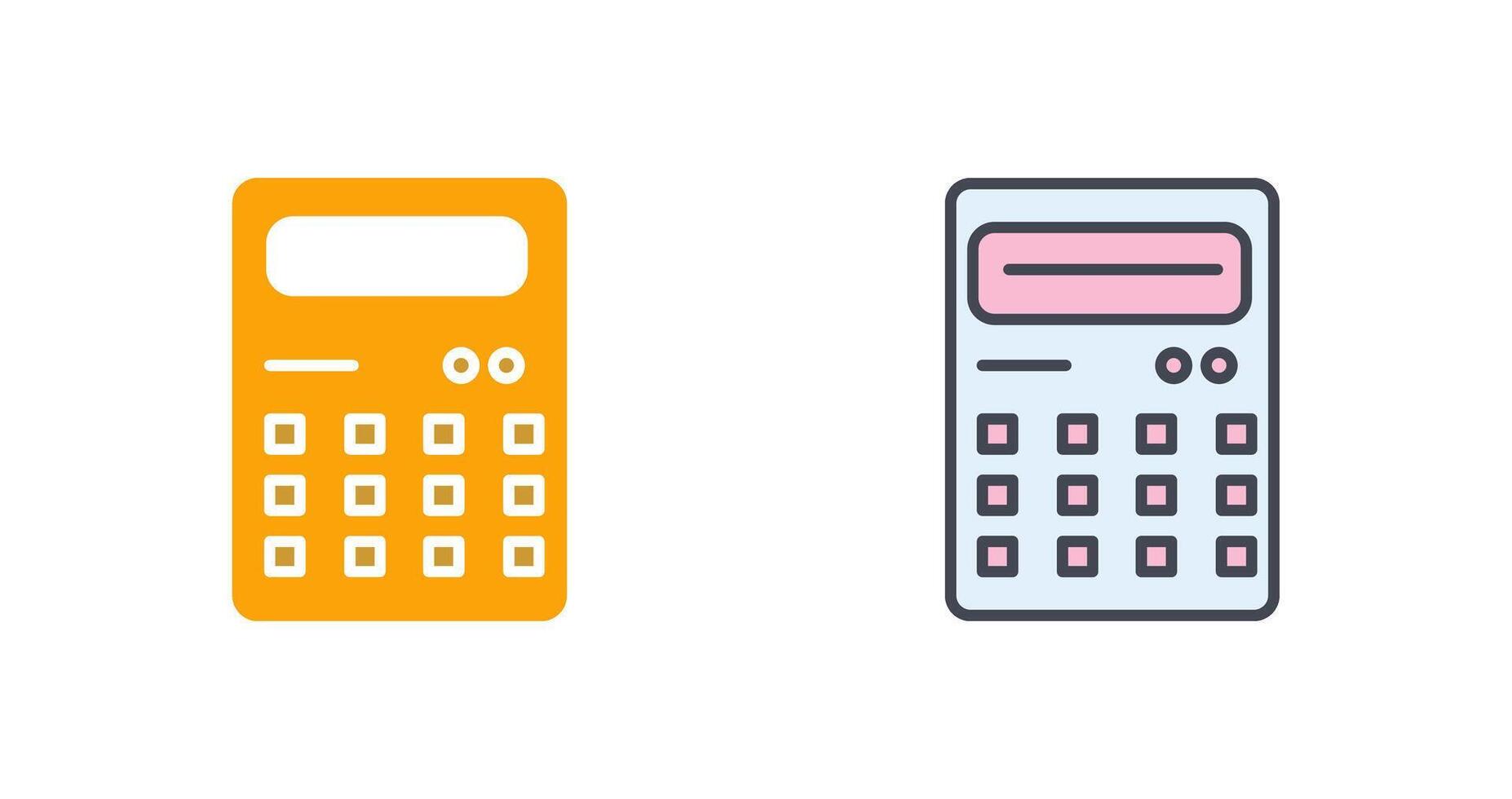 Calculator Icon Design vector