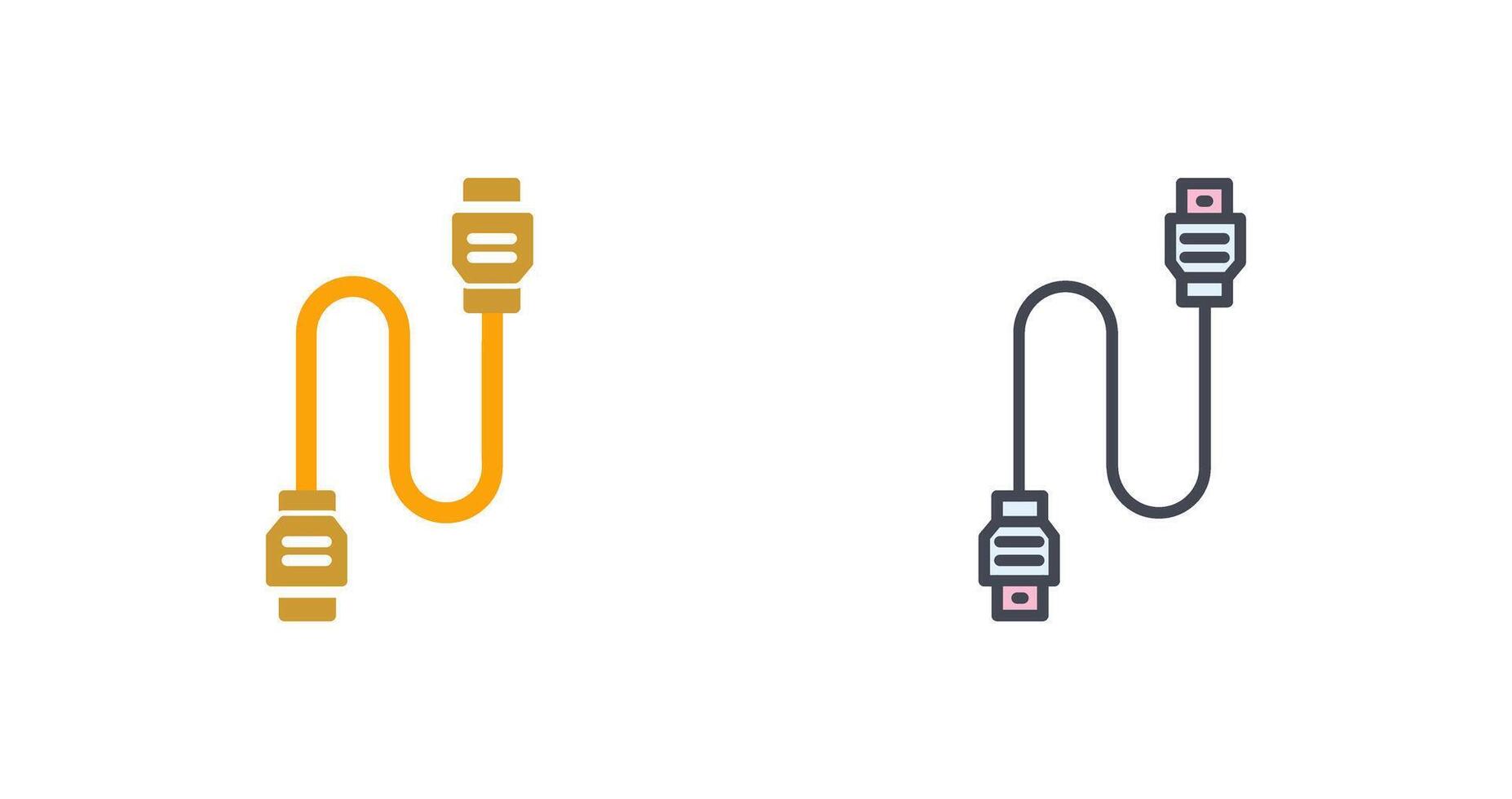 Cables Icon Design vector