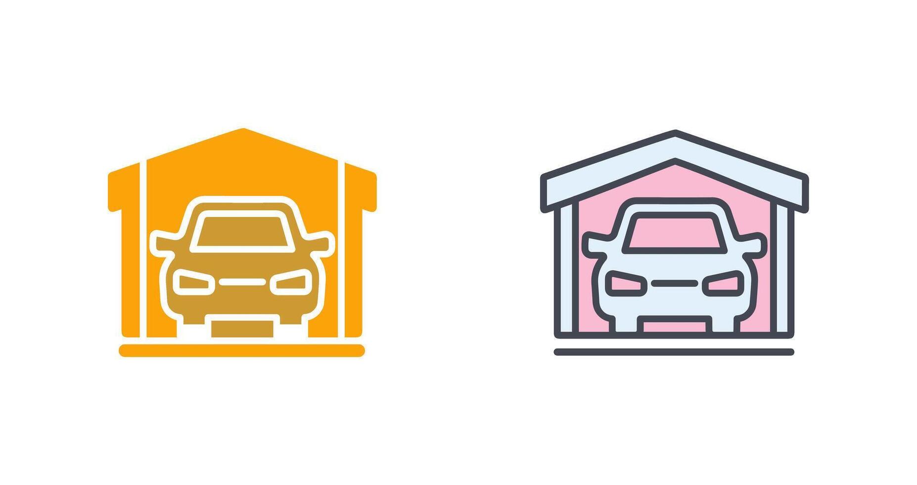 Garage Icon Design vector