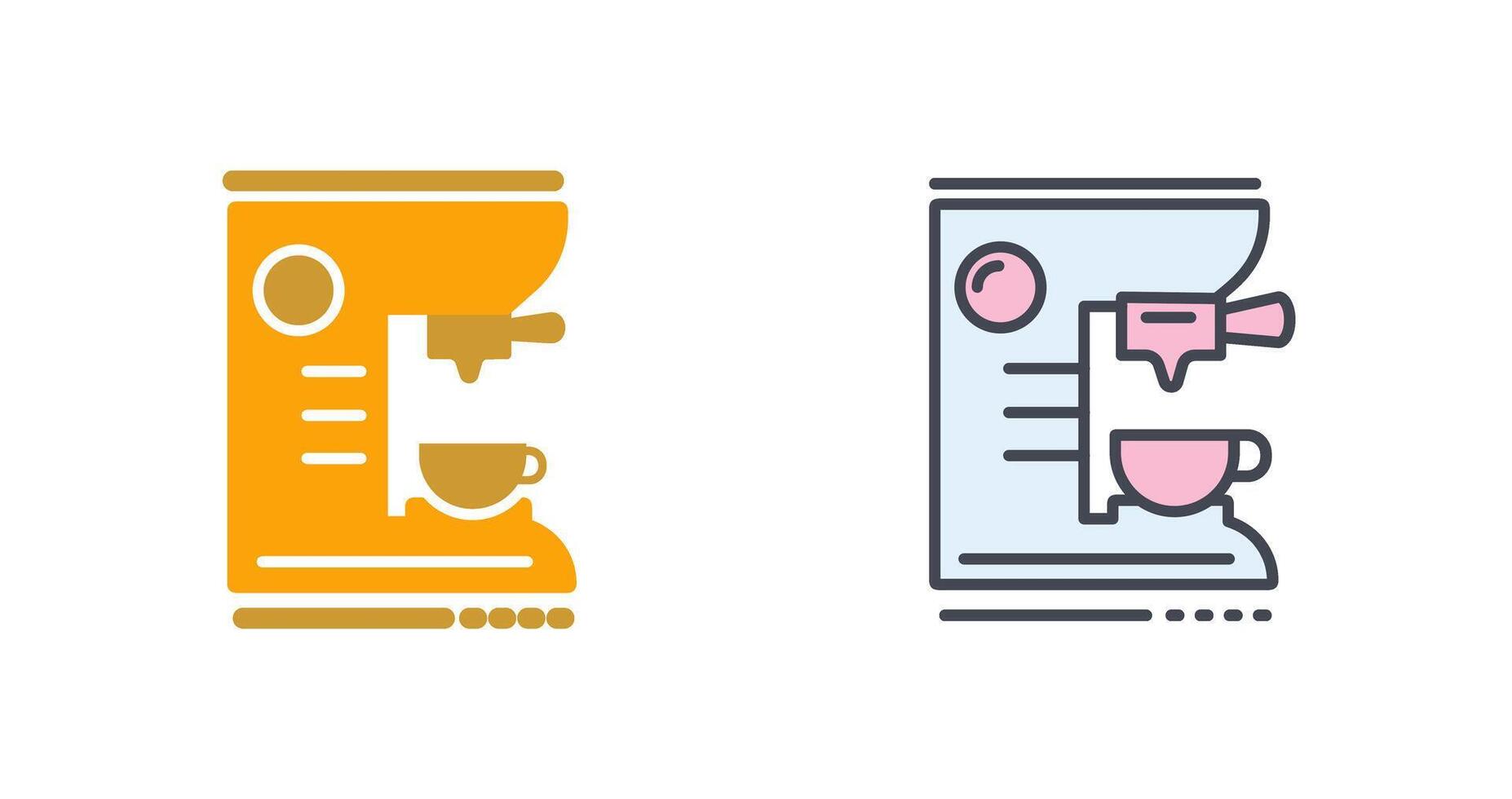 Coffee Machine Icon Design vector
