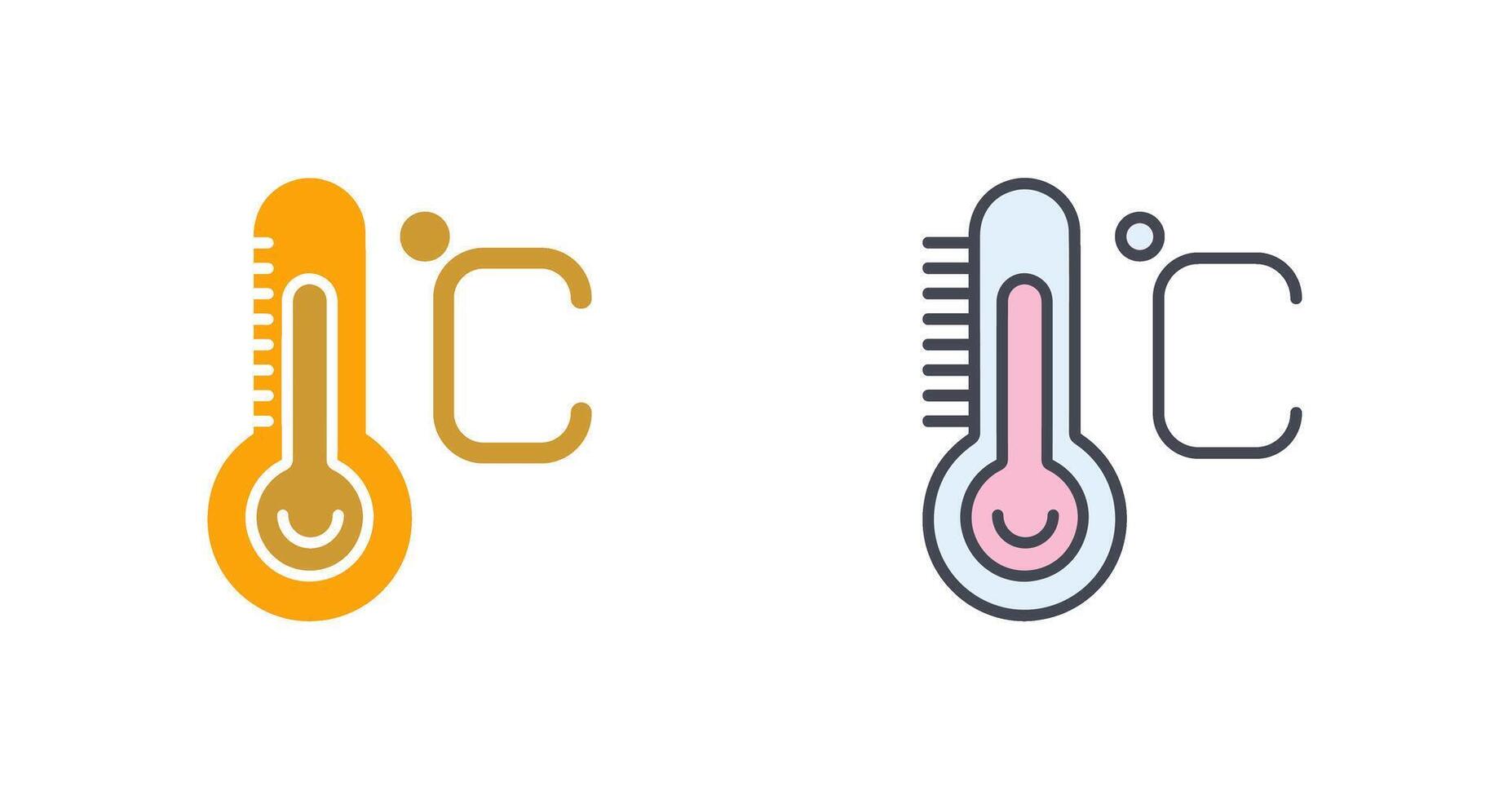 Temperature Icon Design vector