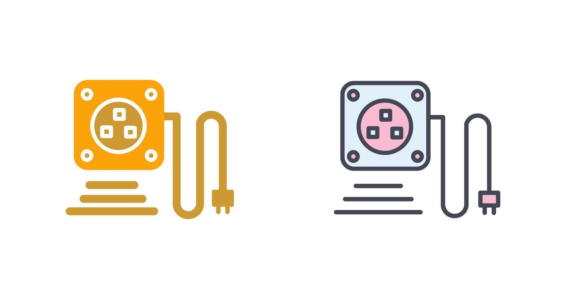Socket Icon Design vector