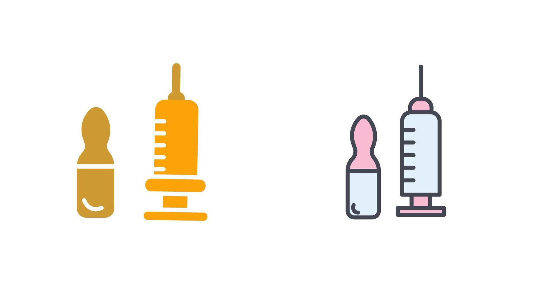 Injection Icon Design vector