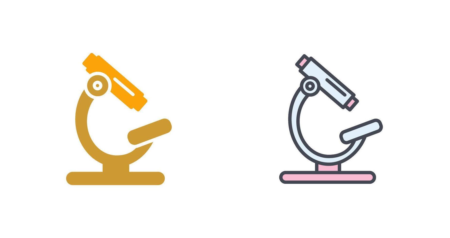 Microscope Icon Design vector