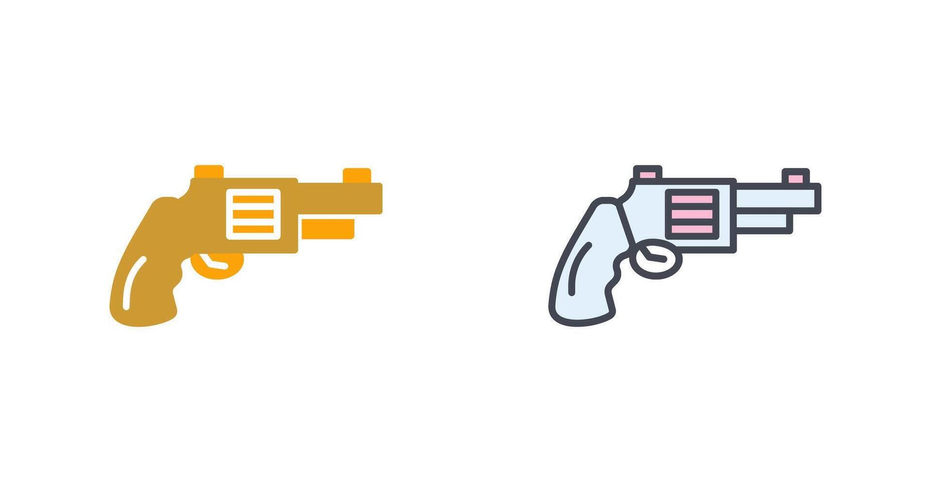 diseño de icono de pistola vector