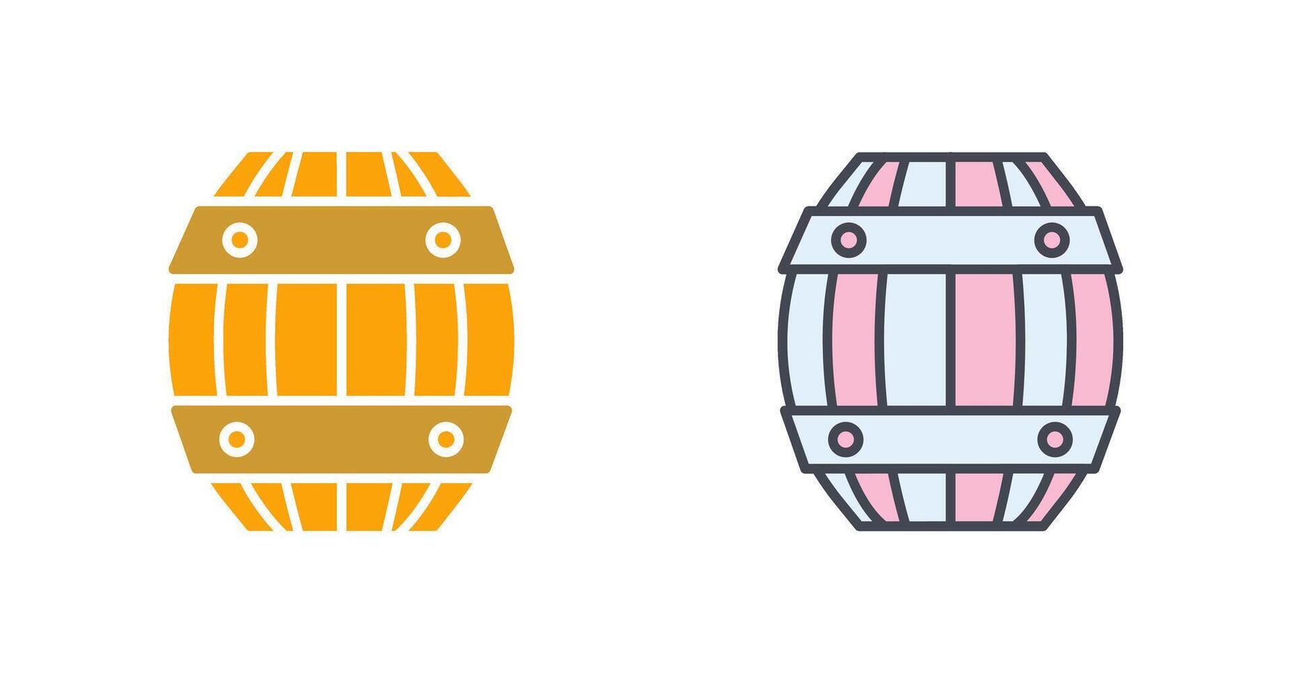 Barrel Icon Design vector