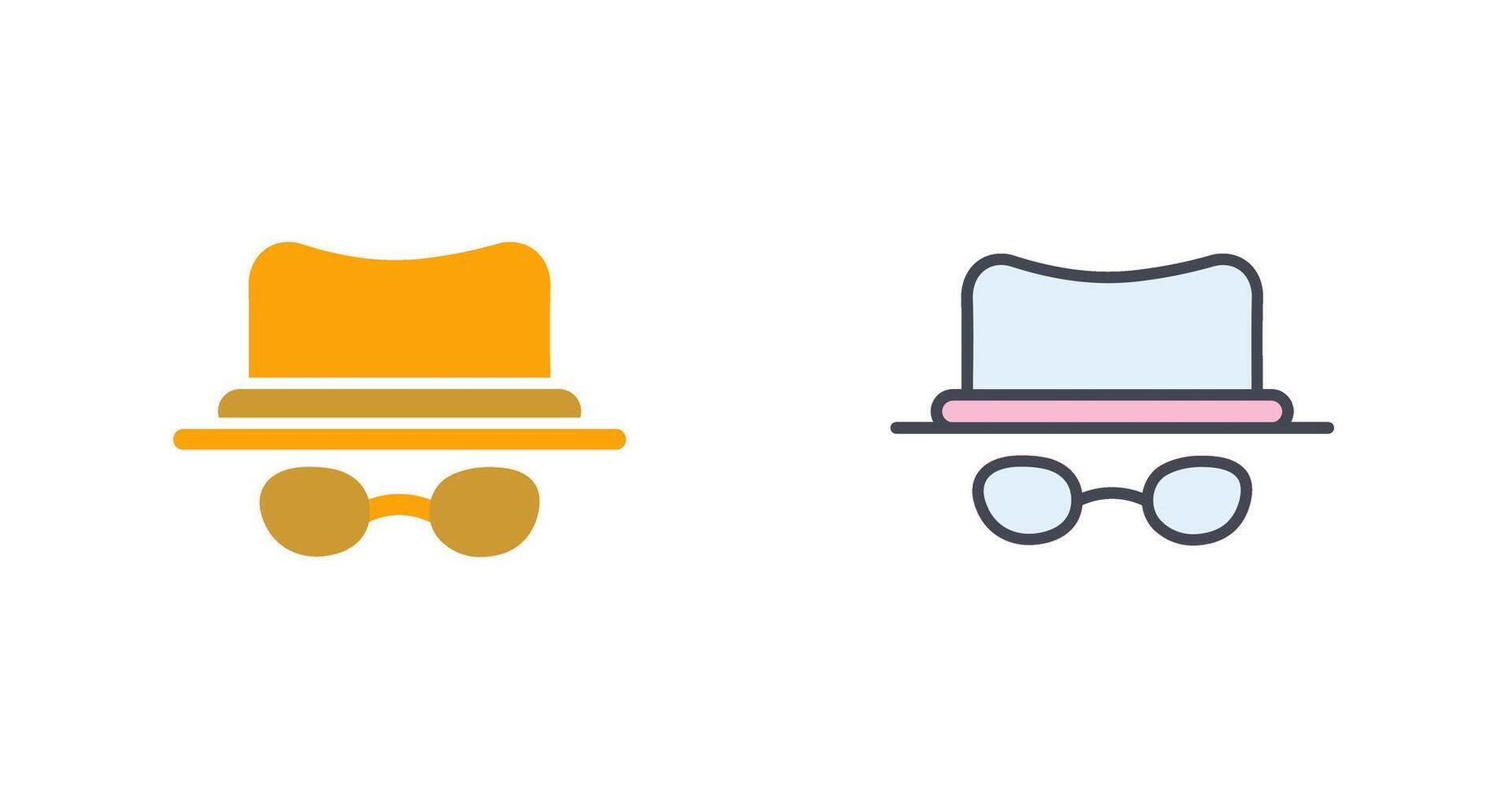 Spy Icon Design vector