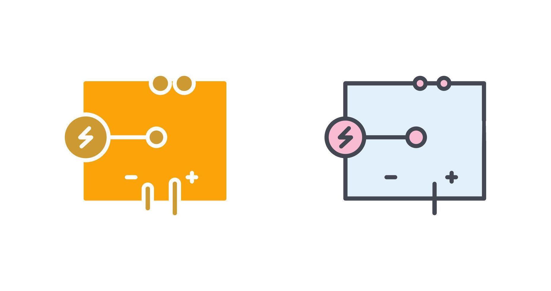 Electrical Circuit Icon Design vector