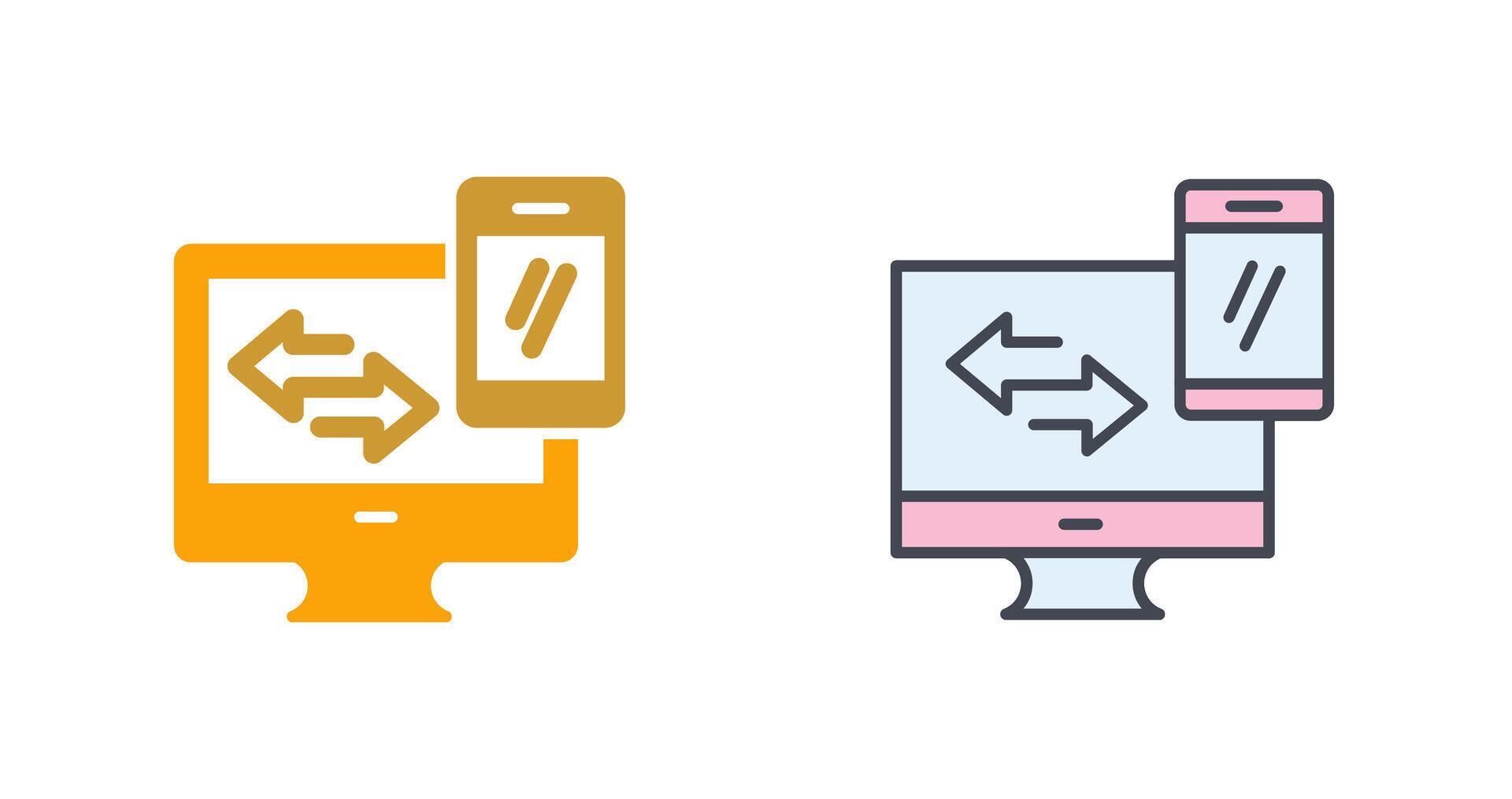 Data Synchronization Icon Design 43157261 Vector Art at Vecteezy