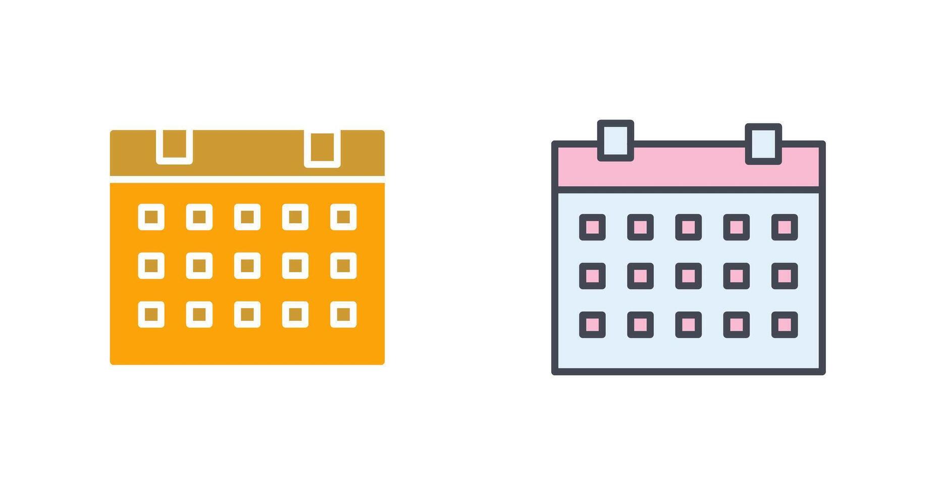 Calendar Icon Design vector