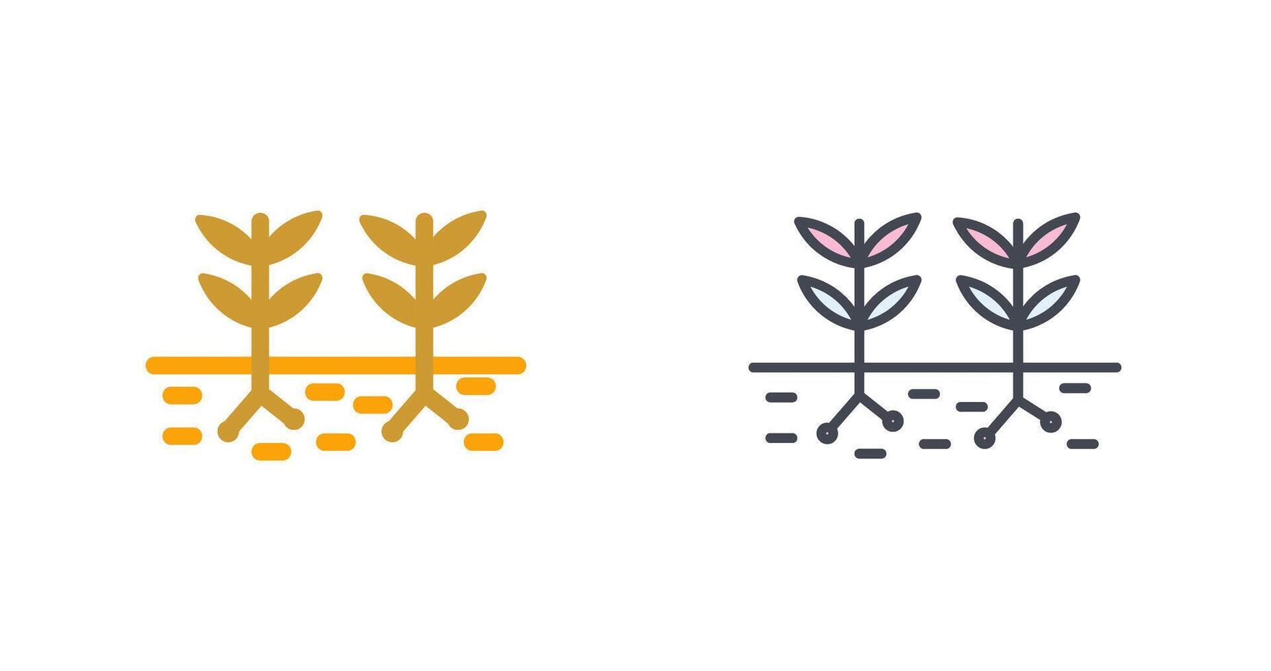 Smart Farm Icon Design vector