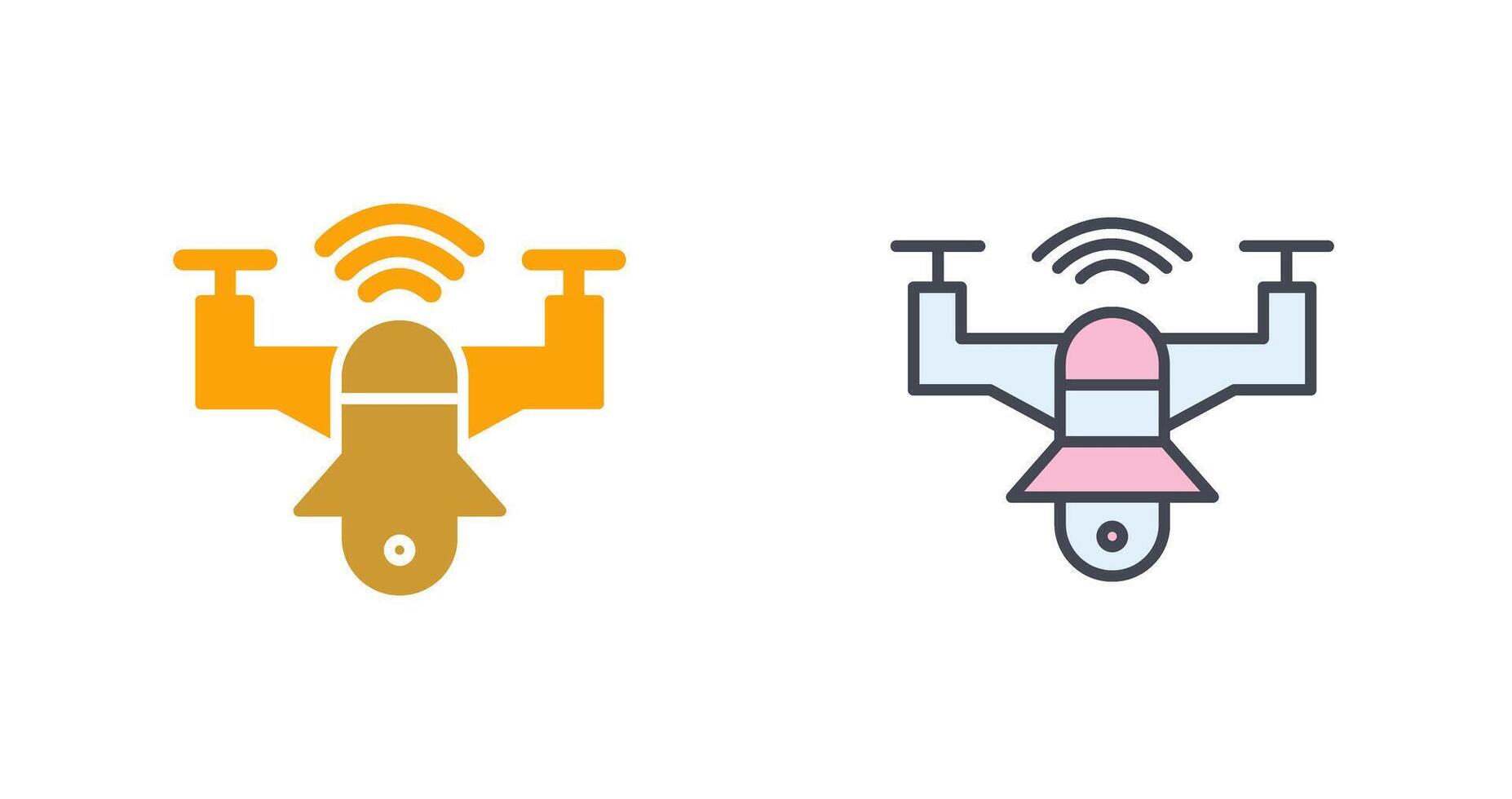 Drone Icon Design vector