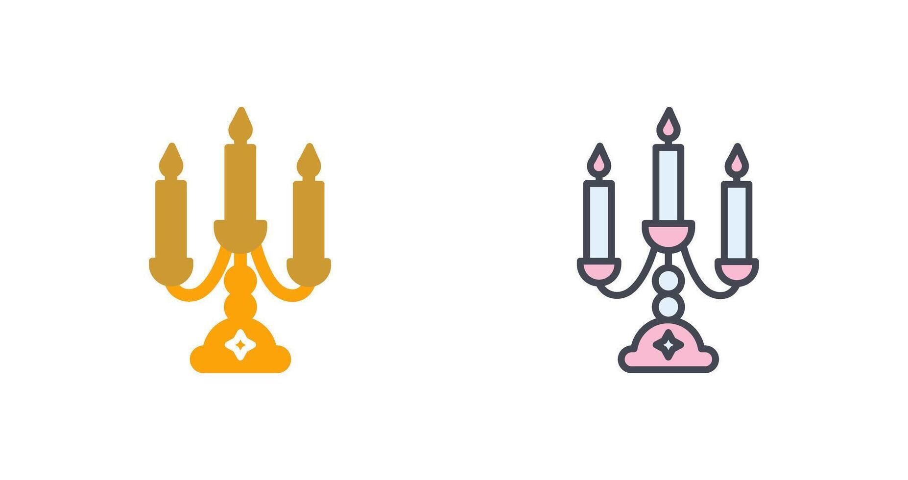 Candlestick Icon Design vector