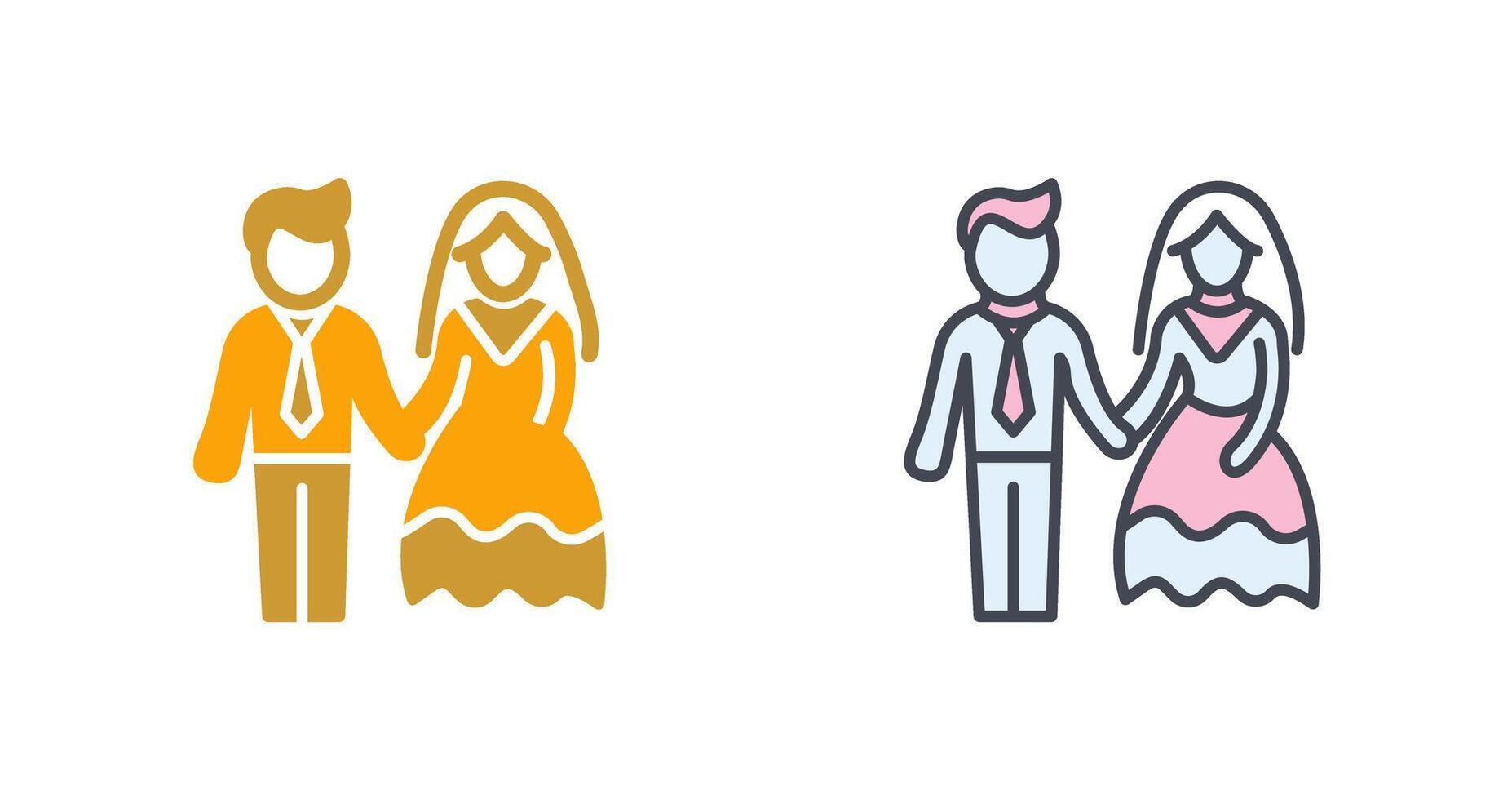 Couple Icon Design vector