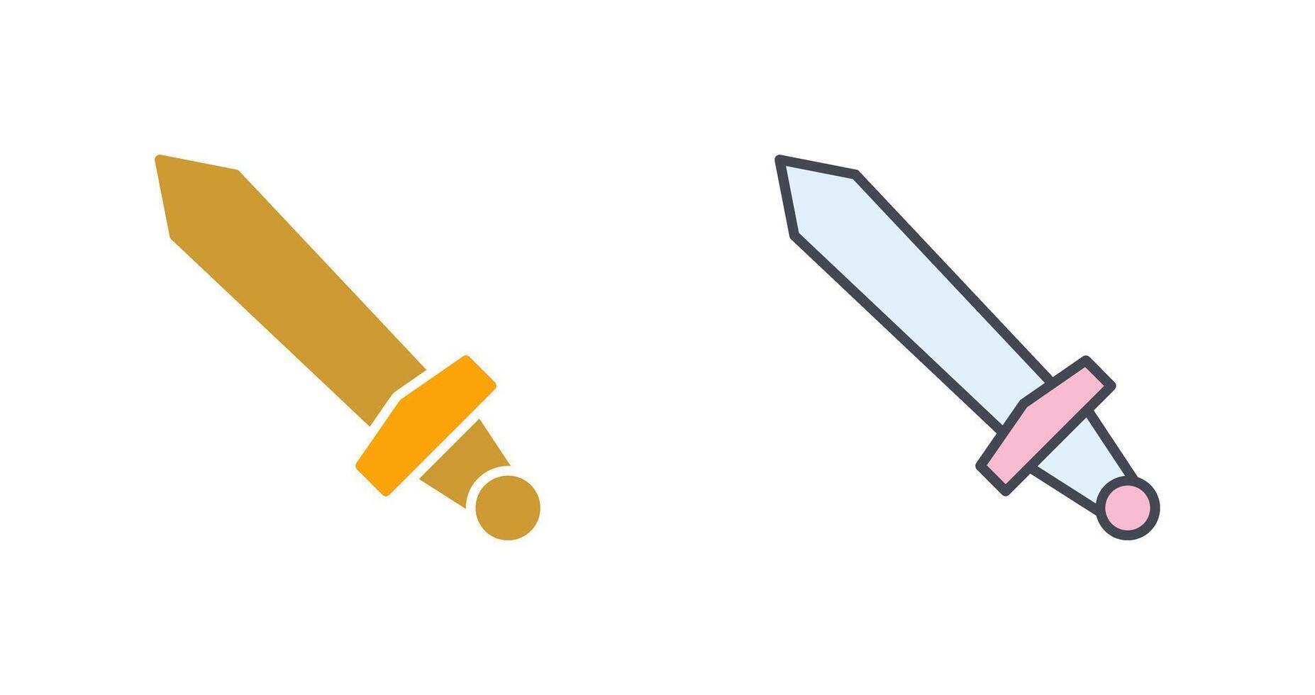 Sword Icon Design vector