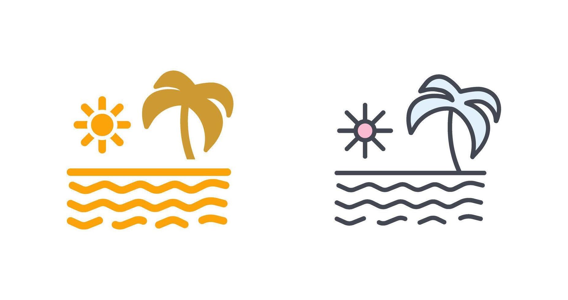 Summer Icon Design vector